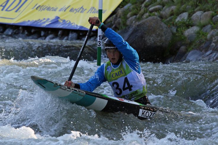 Alja Kozorog bo edina slovenska predstavnica v polfinalu kanuistk. | Foto: Nina Jelenc