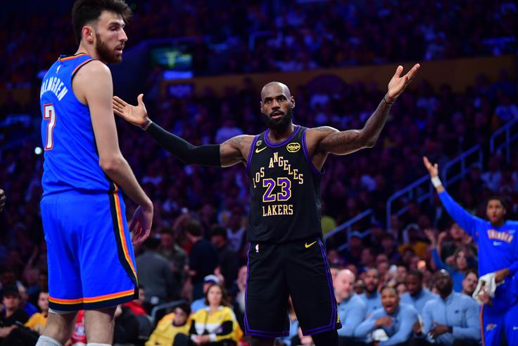 Je LeBron James odigral zadnjo tekmo v dresu Lakersov? | Foto: Reuters