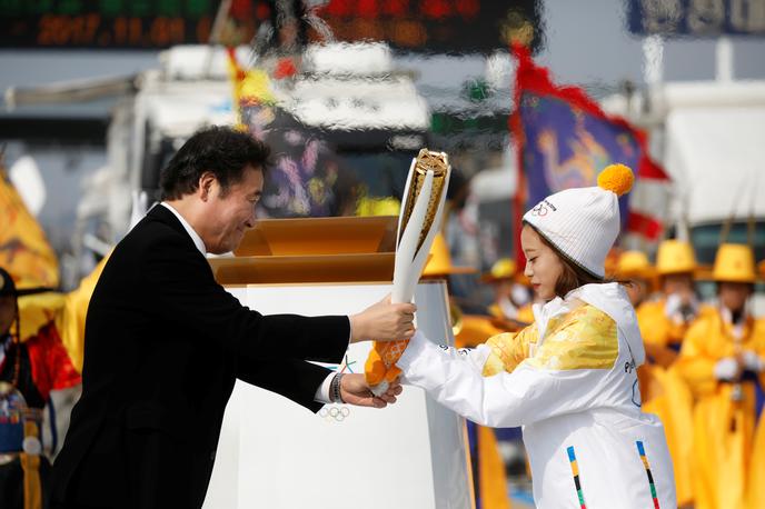 Olimpijska bakla 2018 | Foto Reuters