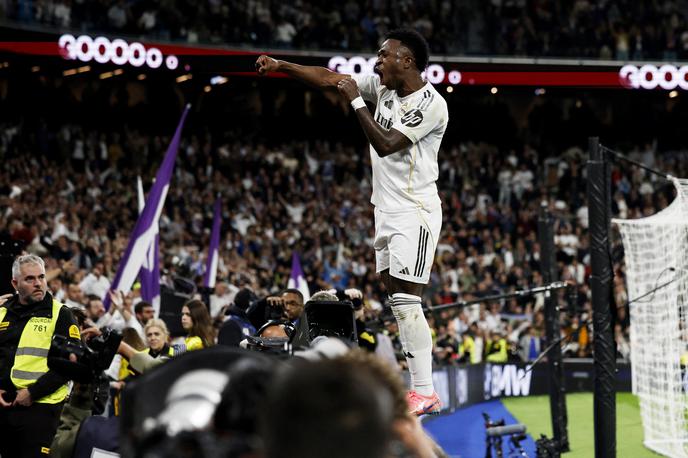 Vinicius Junior | Vinicius je v 72. minuti z drugim zadetkom na srečanju odločil zmagovalca. | Foto Reuters