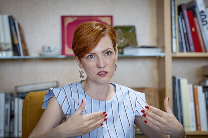 Asta Vrečko | Da bi poslanci Vrečko kot ministrici izrekli nezaupnico, bi za to moralo glasovati 46 poslancev. | Foto Ana Kovač