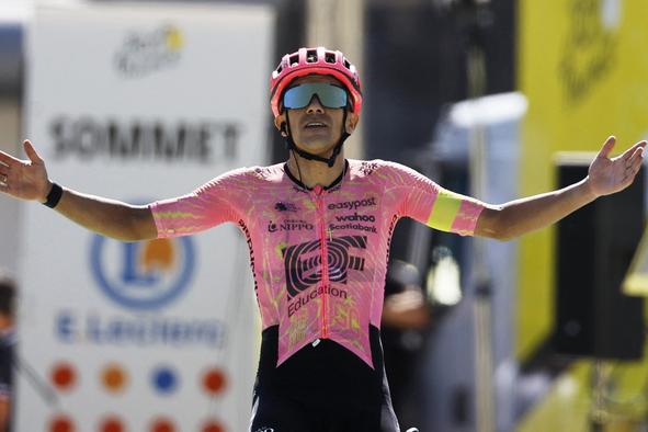 Carapaz do veličastne zmage, Pogačar spet pokazal mišice #video