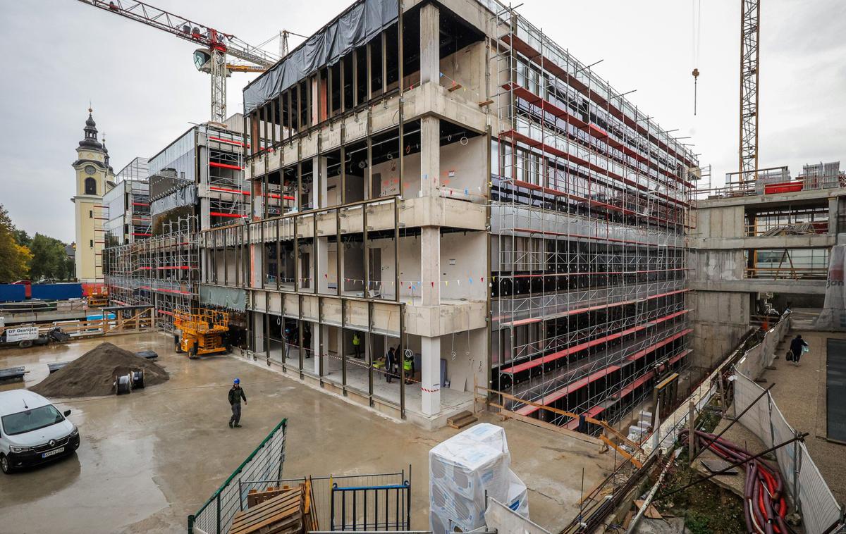 Kampus, Vrazov trg, Medicinska fakulteta, Univerza v Ljubljani | Že prihodnje leto se bodo študenti in profesorji delno preselili v novi kampus. | Foto STA