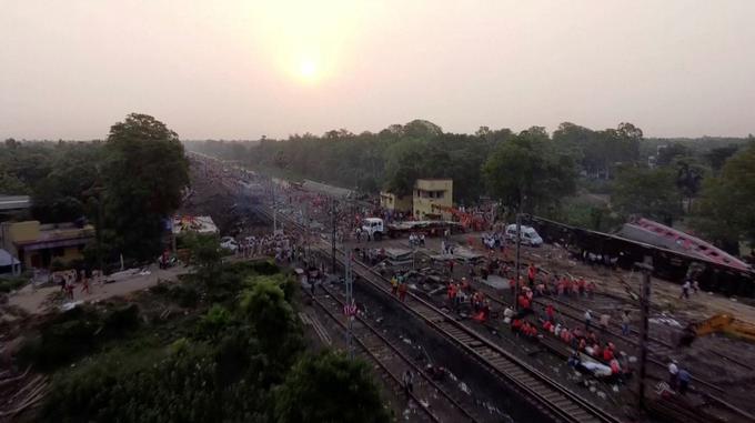 železniška nesreča, Indija | Foto: Reuters