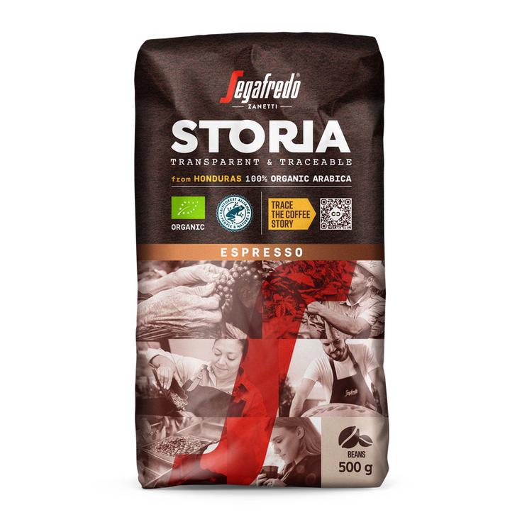 Segafredo STORIA: 100 % Arabica single origin Honduras, s certifikatom Bio in RFA | Foto: 