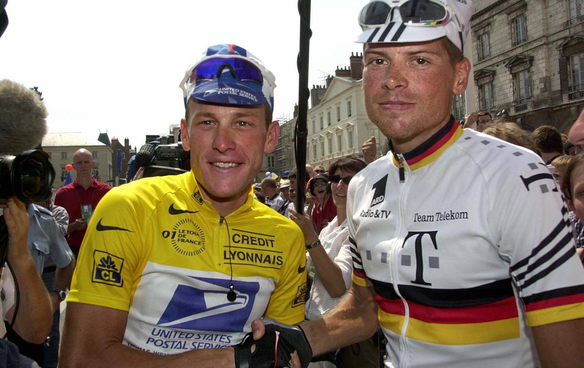 Jan Ullrich Lance Armstrong | Lance Armstrong in Jan Ullrich sta ob težavah slednjega postala prijatelja. | Foto Guliverimage