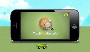 McDonald'sova aplikacija z "resnično mesno zgodbo"
