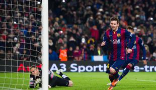 Messi le preprečil Oblaku, da bi se veselil v Barceloni