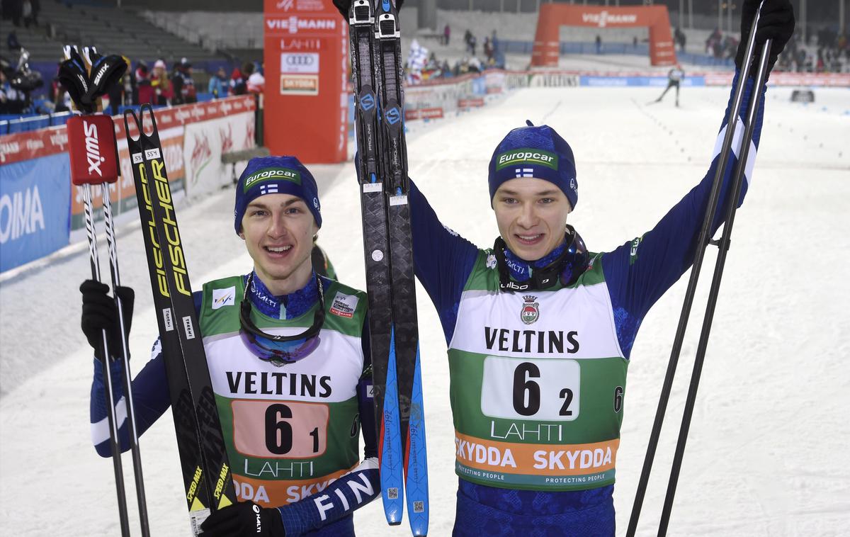 lkka Herola in Eero Hirvonen | Zmagovalca Ilkka Herola in Eero Hirvonen. | Foto Reuters