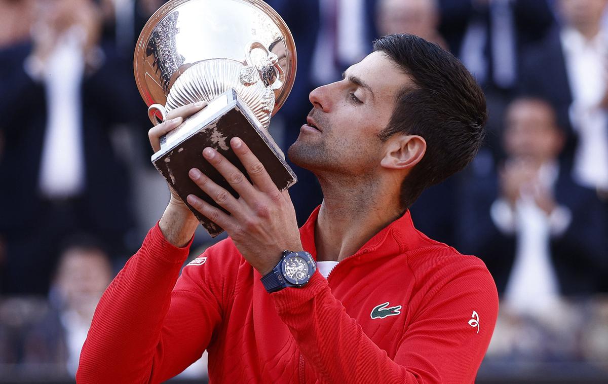 Novak Đoković | Novak Đoković je zmagovalec turnirja serije masters v Rimu. | Foto Reuters