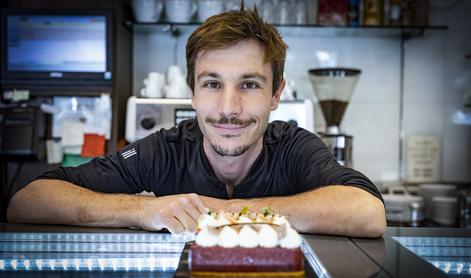 Kako je francoski slaščičar, ki je spekel torto za Rogliča, Dončića in Prevca, našel srečo v Sloveniji?