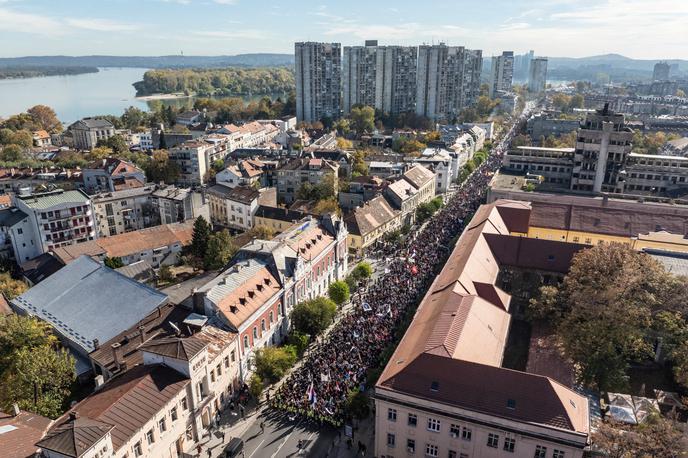 shod, Novi Sad, protest, Srbija | Foto Reuters