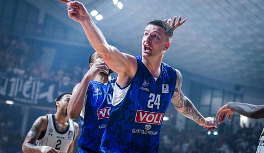Budućnost vrnila udarec Partizanu, Alen Omić se je izkazal