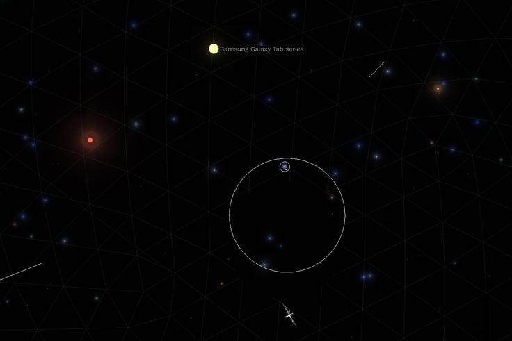 Ker posnema pravo vesolje, je virtualna Wikipedija na spletni strani Wikiverse.io tudi ustrezno sestavljena. Če pogled z vrtenjem koleščka na miški približamo do konca (to se ob prvi uporabi zgodi samodejno), vidimo samo barvne pičice, ki predstavljajo zvezde oziroma posamezne enciklopedične vnose. | Foto: 