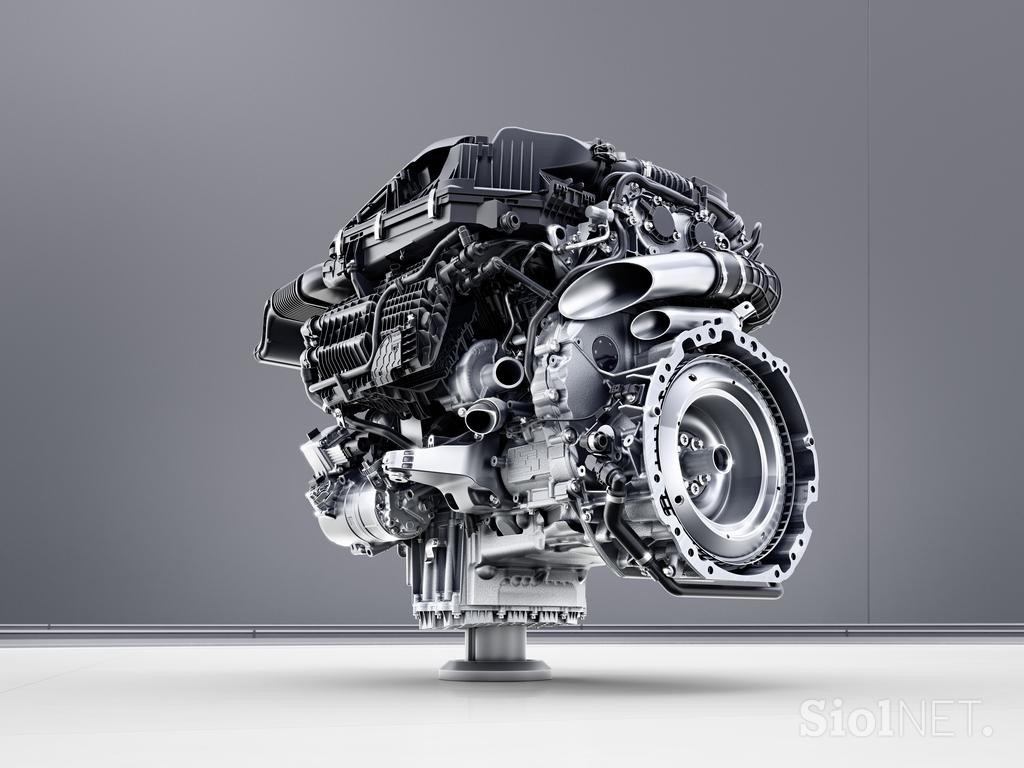 Mercedes-benz novi bencinski in dizelski motorji