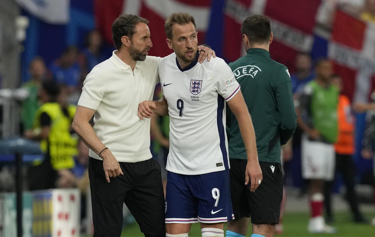 Euro 2024 Anglija Gareth Southgate Harry Kane | Angleži kljub kritikam pred tekmo s Slovenijo ostajajo povsem mirni. | Foto Guliverimage