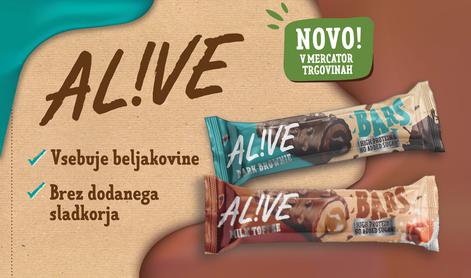 AL!VE širi svoj asortiment: nove proteinske ploščice, ki osvajajo z ekstra hrustljavostjo in ekstra kremoznostjo