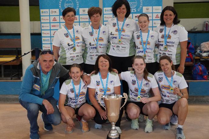 Balinarski klub Hrast | Balinarke kobjeglavskega Hrasta so znova osvojile naslov državnih prvakinj. | Foto BZS