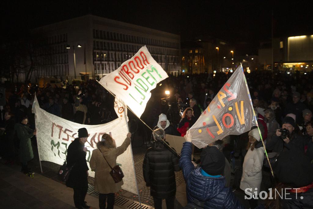 Petkovi kolesarski protesti, Milan Kučan, Matjaž Hanžek