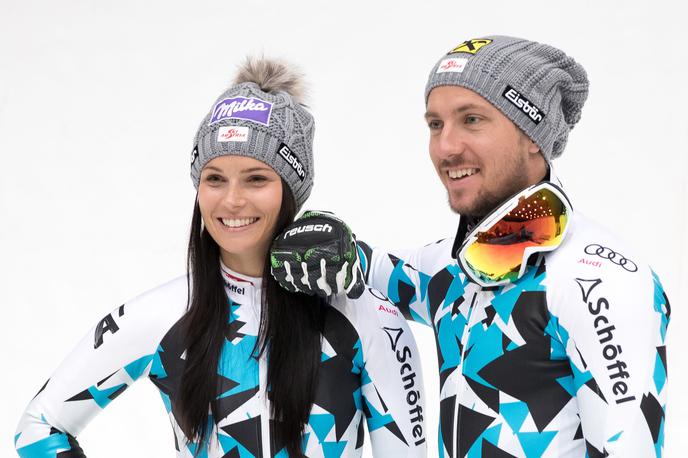 Anna Veith in Marcel Hirscher | Anna Veith in Marcel Hirscher sta vključeni v avstrijsko reprezentanco. | Foto Sportida