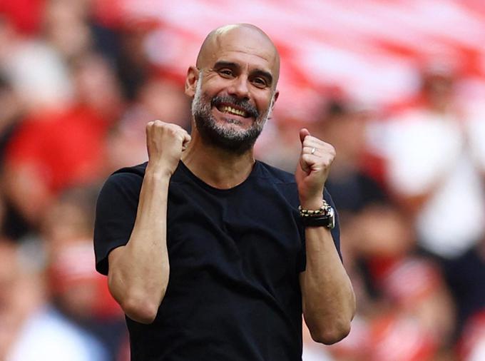 Pep Guardiola je podpisal novo dveletno pogodbo. | Foto: Reuters