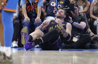 Luka Dončić poškodovan: večer iz nočne more, ogrožena tudi končnica?