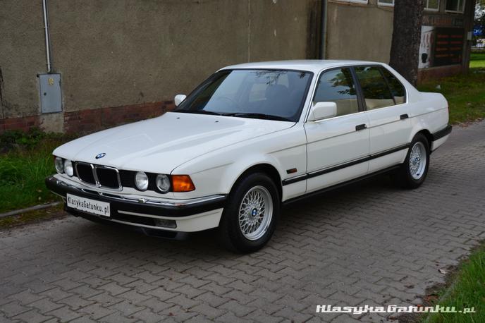 BMW 7 dražba | Trgovec je ta model pri BMW res naročil, kupec pa je še pred prevzemom avtomobila umrl.  | Foto Klasykagatunku.pl