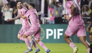 Lionel Messi z dvema goloma popeljal Inter Miami v polfinale