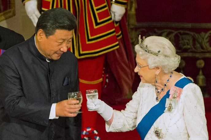 Elizabeta II., kraljica, Xi Jinping | Foto Reuters