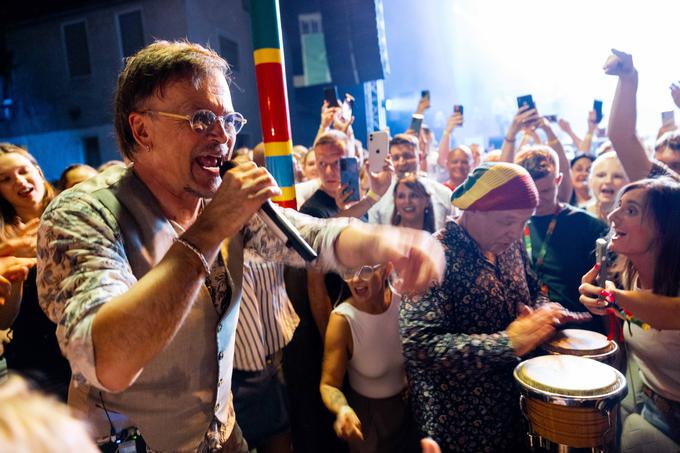 Gibonni je bil med nastopajočimi na letošnjem festivalu Pivo in cvetje v Laškem. | Foto: Mediaspeed