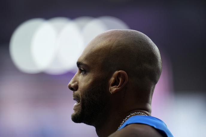 Marcell Jacobs | Olimpijski prvak Marcell Jacobs je dosegel tretji najboljši čas v teku na 100 metrov v zgodovini atletike - čeprav ob premočnem vetru v hrbet. | Foto Guliverimage