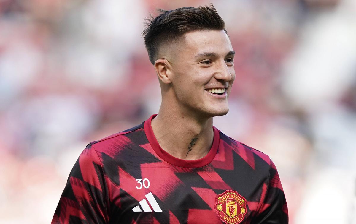 Benjamin Šeško | Benjamin Šeško bi lahko v nedeljo prvič dvoboj Manchester Uniteda začel od prve minute. | Foto Guliverimage