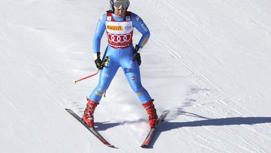 Italijansko veselje skazil hud padec Sofie Goggie