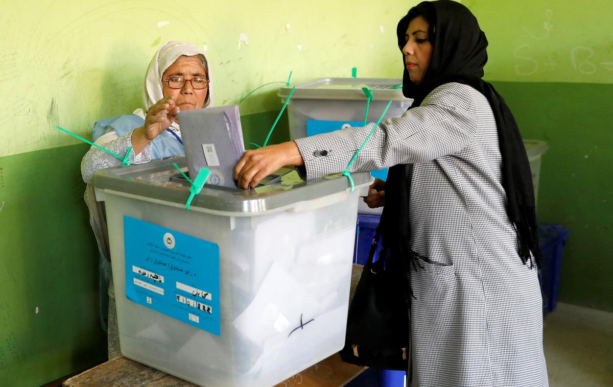 Afganistan volitve | Talibani so volivce pozvali k bojkotu volitev, češ da bodo v nasprotnem ogrožena njihova življenja. | Foto Reuters
