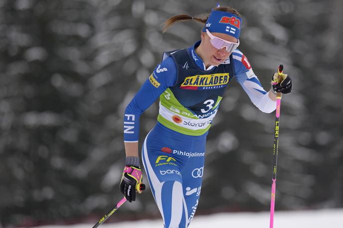 Kerttu Niskanen | Kerttu Niskanen je zmagovalka 10-kilometrske preizkušnje v Falunu. | Foto Guliverimage
