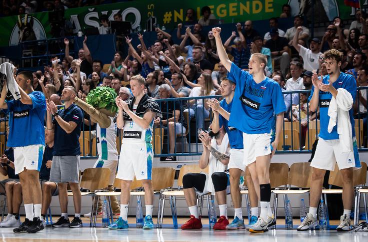 Saša Ciani kot edini izmed slovenske dvanajsterice ni dobil priložnosti. | Foto: Vid Ponikvar/Sportida