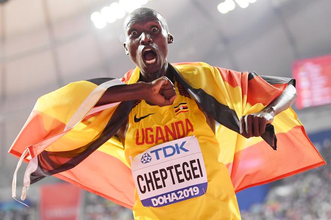 Joshua Cheptegei iz Ugande je svetovno prvak na 10.000 metrov. | Foto: Getty Images