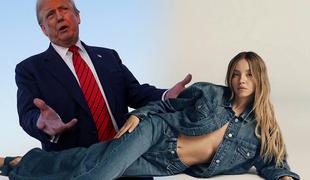 Trump se je odzval na sporno kampanjo ene najbolj vročih igralk #video