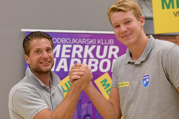 Ok Merkur Maribor | Rok Možič še eno sezono ostaja v Mariboru. | Foto OK Maribor