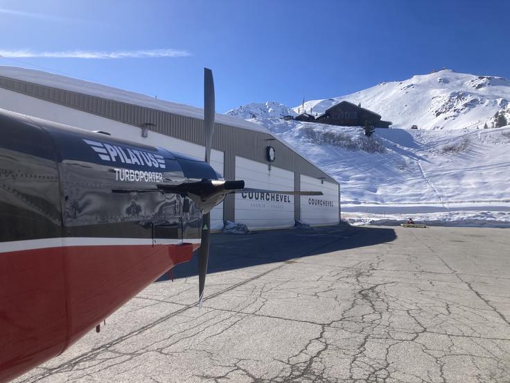 letališče Courchevel | Foto: Alpine Airlines