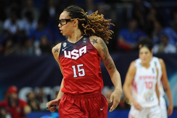 Britney Griner | Ameriška košarkarica Britney Griner je že 80 dni v ruskem zaporu. Razlog? Konopljino olje v njeni prtljagi.  | Foto Guliverimage