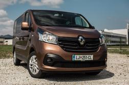 Renault trafic passenger dCi 140 – za 100 kilometrov poti bo vsak potnik prispeval le dober evro