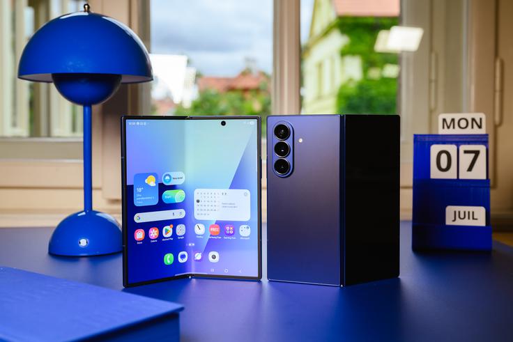 Galaxy Z Fold7 ponuja prilagodljivost telefona in udobje tablice – v eni napravi. | Foto: Samsung