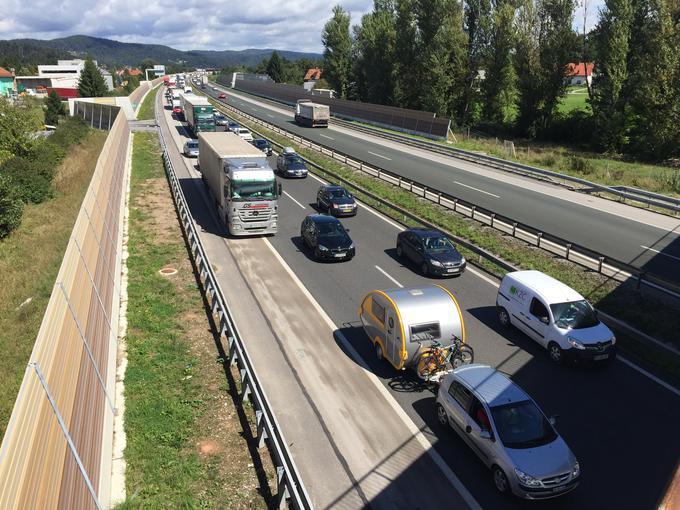 Gorenjska in primorska avtocesta sta poleti zelo obremenjeni zaradi turistov. | Foto: Gregor Pavšič