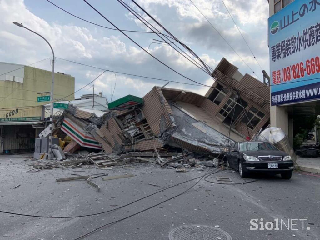 Tajvan potres