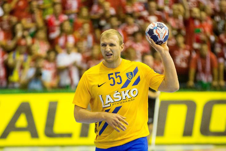 Žiga Mlakar je bil z desetimi zadetki najbolj razpoložen v celjski vrsti. | Foto: Žiga Zupan/Sportida