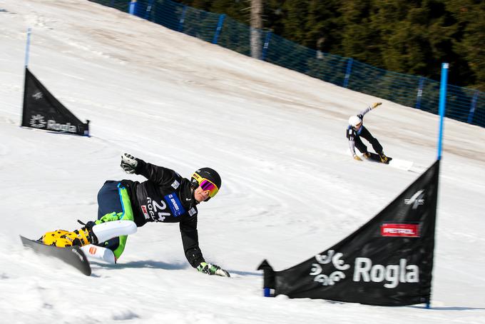 Jernej Glavan je bil najboljši slovenski tekmovalec v moški konkurenci. | Foto: Morgan Kristan/Sportida