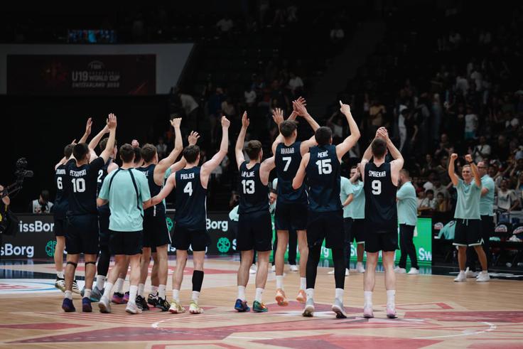 slovenska košarkarska reprezentanca U19 | Foto: FIBA