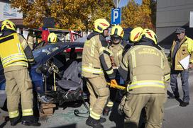 Gasilska vaja CZR Domžale, MGC Bistrica.