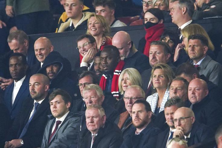 Usain Bolt večkrat obišče Old Trafford in spremlja tekme Uniteda v živo. | Foto: Guliverimage